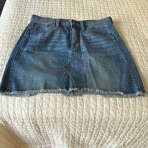 J. Crew Denim Mini Skirt